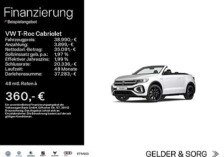 VW T-Roc Volkswagen TSI R-Line Stand*AHK*Raute-Leder