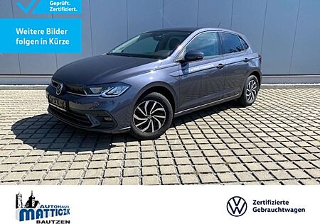 VW Polo Volkswagen 1.0 TSI 95 PS Life LED/IQ.DRIVE-PAKET/ACC/APP-CON