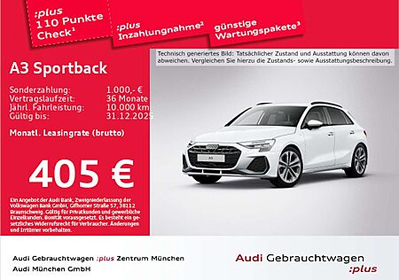 Audi A3 30 TFSI S tronic S line AHK/SONOS/H