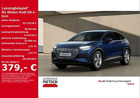 Audi Q4 e-tron Sportback 45 ACC Sportsitze Kamera