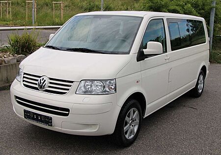 VW T5 Caravelle Volkswagen Caravelle Comfortline lang 8-Sitze Benzin / Erdgas