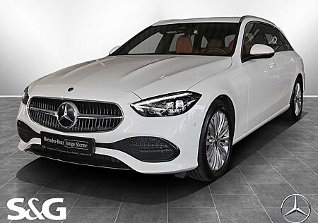 Mercedes-Benz C 200 d T AHK+TOTWINKEL+DISTRONIC+LEDER BRAUN