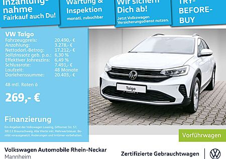 VW Taigo Volkswagen Life 1.0 TSI OPF Navi GJR