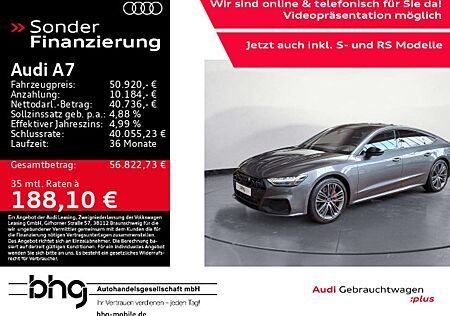 Audi A7 55 TFSIe Quattro S tronic *PANO*AHK*B&O*
