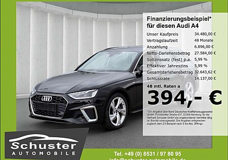 Audi A4 Avant S-LINE 35TFSI*S-tro ACC Leder R-Kam LED