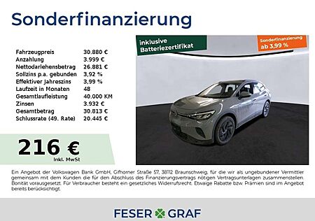 VW ID.4 Volkswagen Pro 82kWh 150KW ACC Headup Wärmepumpe