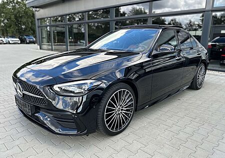Mercedes-Benz C 220 C220d 4M Edition AMG Line -HUD-Pano-360K-19Zo