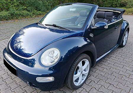 VW New Beetle Volkswagen 1.6 Cabrio Blau Met. TüvAsu 07/2027 Klima ZV...