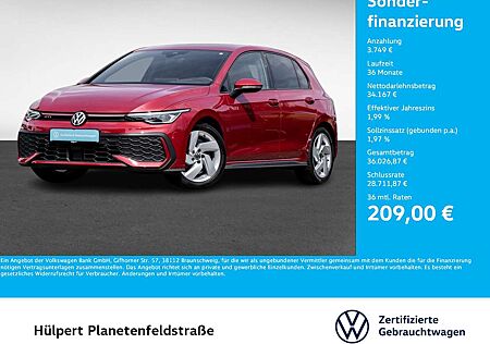 VW Golf Volkswagen VIII 2.0 GTI FACELIFT CAM ACC LM17 NAVI