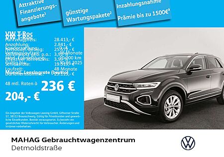 VW T-Roc Volkswagen 1.5 TSI STYLE AHK Navi LED ACC DSG