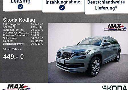 Skoda Kodiaq L&K 4x4 NAVI+ACC+MEMORY+SITZBELÜFTUNG+LED