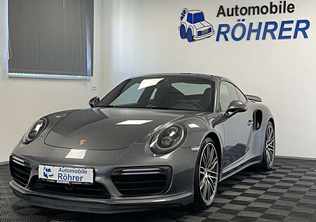 Porsche 991 Turbo S Naturleder Schiebedach Burmester