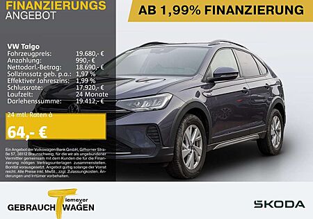 VW Taigo Volkswagen 1.0 TSI 110 PS LIFE NAVI KAMERA LED BEATS
