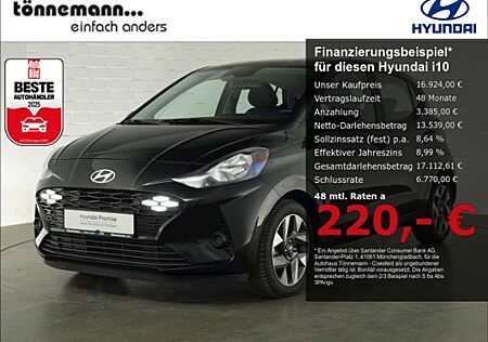 Hyundai i10 FACELIFT TREND+NAVI+RÜCKFAHRKAMERA+SITZ-/LENKRADHE