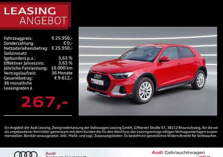 Audi A1 allstreet 30 TFSI S line LED ACC NAVI virtual