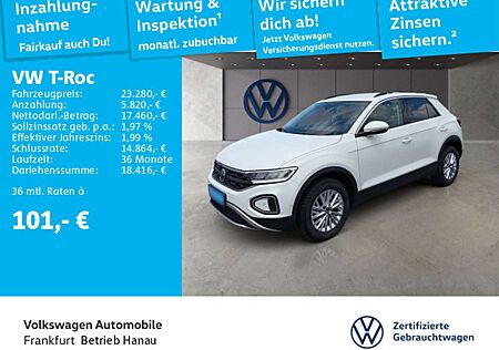 VW T-Roc Volkswagen 1.0 TSI Life Navi Spurhalteassistent Sitzh