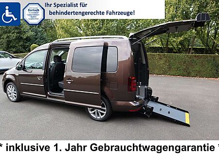 VW Caddy Volkswagen Maxi Highline 1,4 TSI DSG*rollstuhlgerecht*W.Rampe