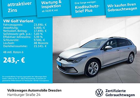VW Golf Variant Volkswagen Golf VIII Variant Life 1.0 TSI LED NAVI KAMERA