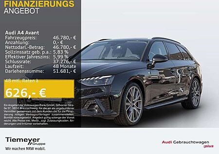 Audi A4 40 TFSI Q 2 x S LINE LM19 KAMERA NAVI+