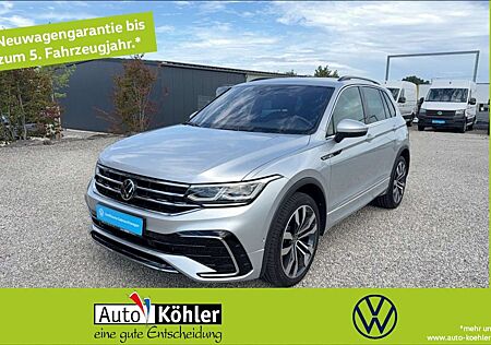 VW Tiguan Volkswagen R-Line TDi DCC-Fahrwerk / NWGarantie bis 03/29.