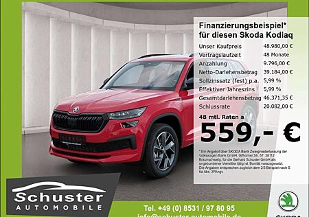 Skoda Kodiaq SPORTLINE 4x4 TDI*AHK Panodach R-Kam ACC