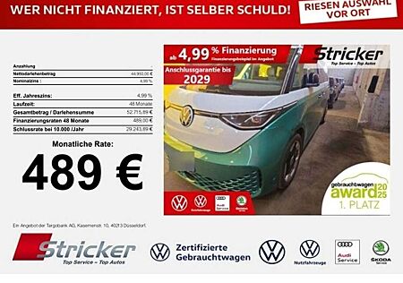 VW ID.BUZZ Volkswagen ID. Buzz Pro 150/77 489,-ohne Anzahlung IQ.Light Kamera