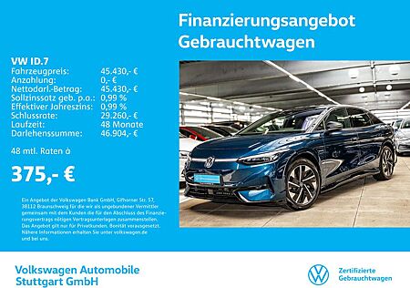 VW ID.7 Volkswagen Pro Navi Kamera Tempomat