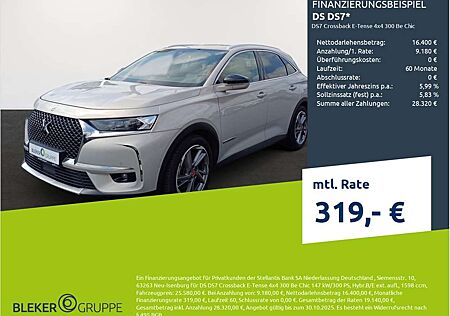 DS Automobiles DS 7 Crossback E-Tense 4x4 300 Be Chic