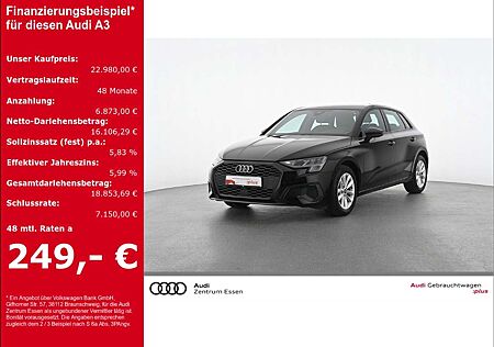 Audi A3 SPORTBACK 30 TFSI 6-GANG LED NAV PLUS PDC MUFU