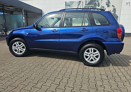 Toyota RAV 4 4x2 blue,2.Hand,ZV,el.Fenst,AHK,Klima,Tüv05/27