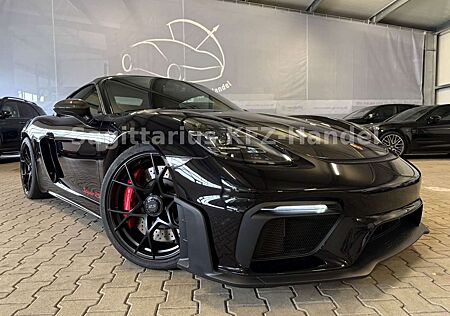 Porsche Boxster 718 Spyder RS/Weissach/Tief-schwarz/Carbon/Lift