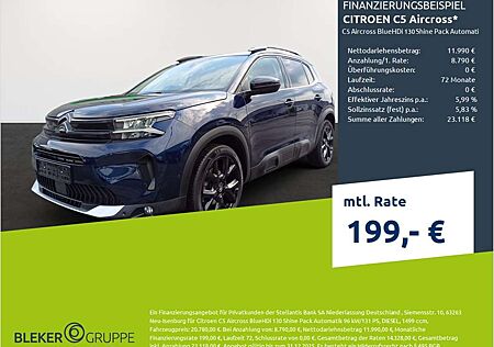 Citroën C5 Aircross gebraucht kaufen Citroën C5 Aircross Citroen BlueHDi 130 Shine Pack Automatik
