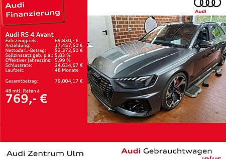 Audi RS4 2.9 TFSI MATRIX PANO AHK 280 KMH HuD
