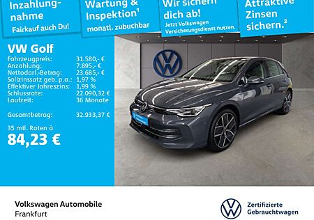 VW Golf Volkswagen VIII 1.5 eTSI DSG Style IQ.Light FrontAssis