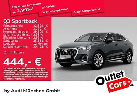 Audi Q3 35 TFSI S line Virtual/Navi/Alu 18"