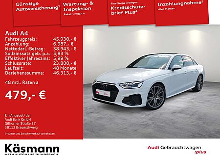 Audi A4 Lim. S line 35TDI 2xS line 360° NAV LED B&O