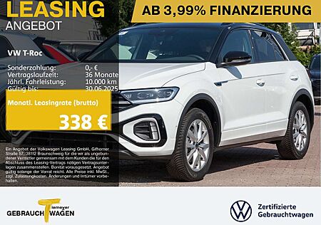 VW T-Roc Volkswagen 2.0 TSI DSG 4M R-LINE BLACK LM19 ST.HEIZ I