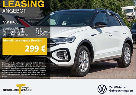 VW T-Roc Volkswagen 2.0 TSI DSG 4M R-LINE BLACK LM19 ST.HEIZ I