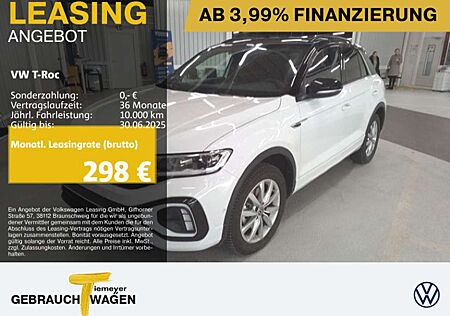 VW T-Roc Volkswagen 2.0 TSI DSG 4M R-LINE BLACK LM19 ST.HEIZ I