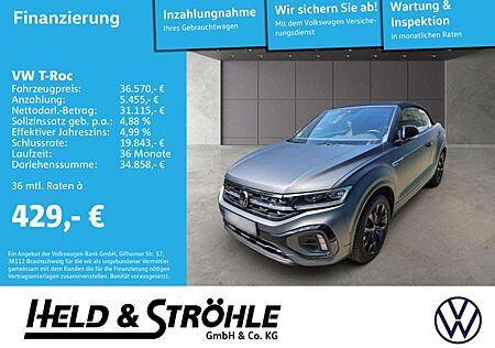 VW T-Roc Volkswagen Cabrio R-Line Edition Grey 1.5 TSI DSG AHK