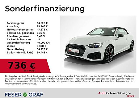 Audi S5 Cabriolet TFSI HUD,Leder,Kamera,Matrix,B&O