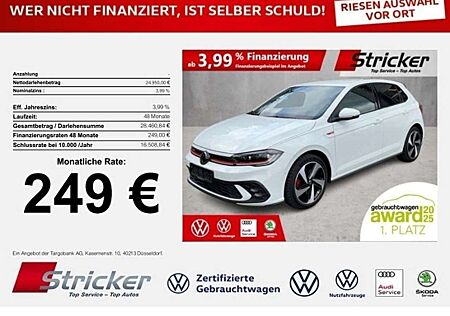 VW Polo Volkswagen GTI 2.0TSI DSG 249,-ohne Anzahlung ACC App-Connec