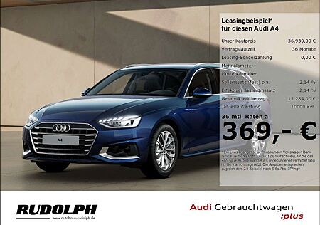 Audi A4 Avant advanced 35 TFSI S-tronic LED NAVI AHK