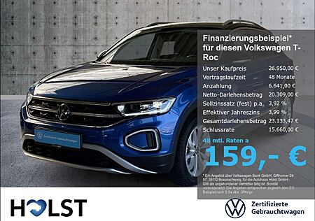 VW T-Roc Volkswagen 1.0TSI Style GJR AHK SHZ digitales Cockpit