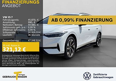 VW ID.7 Volkswagen Tourer PRO WÄRMEPUMPE IQ.LIGHT H&K AHK