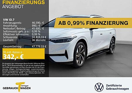VW ID.7 Volkswagen Tourer PRO WÄRMEPUMPE IQ.LIGHT H&K AHK