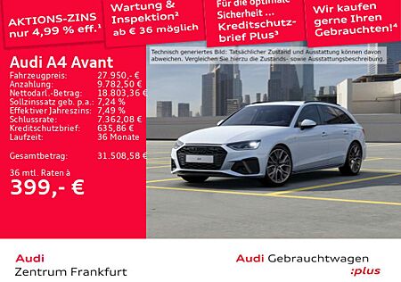 Audi A4 35 TFSI S line Navi Panorama B&O Tempom