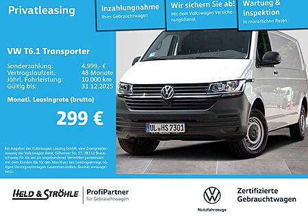 VW T6 Transporter Volkswagen T6.1 Transporter T6.1 Kasten LR "EcoProfi" 2.0 TDI AHK PDC 3,2t