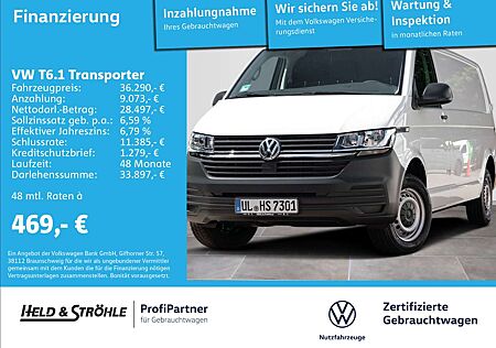VW T6 Transporter Volkswagen T6.1 Transporter T6.1 Kasten LR "EcoProfi" 2.0 TDI AHK PDC 3,2t