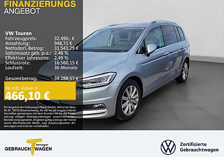 VW Touran Volkswagen 2.0 TDI DSG HIGHLINE 7-SITZE NAVI AHK KAM